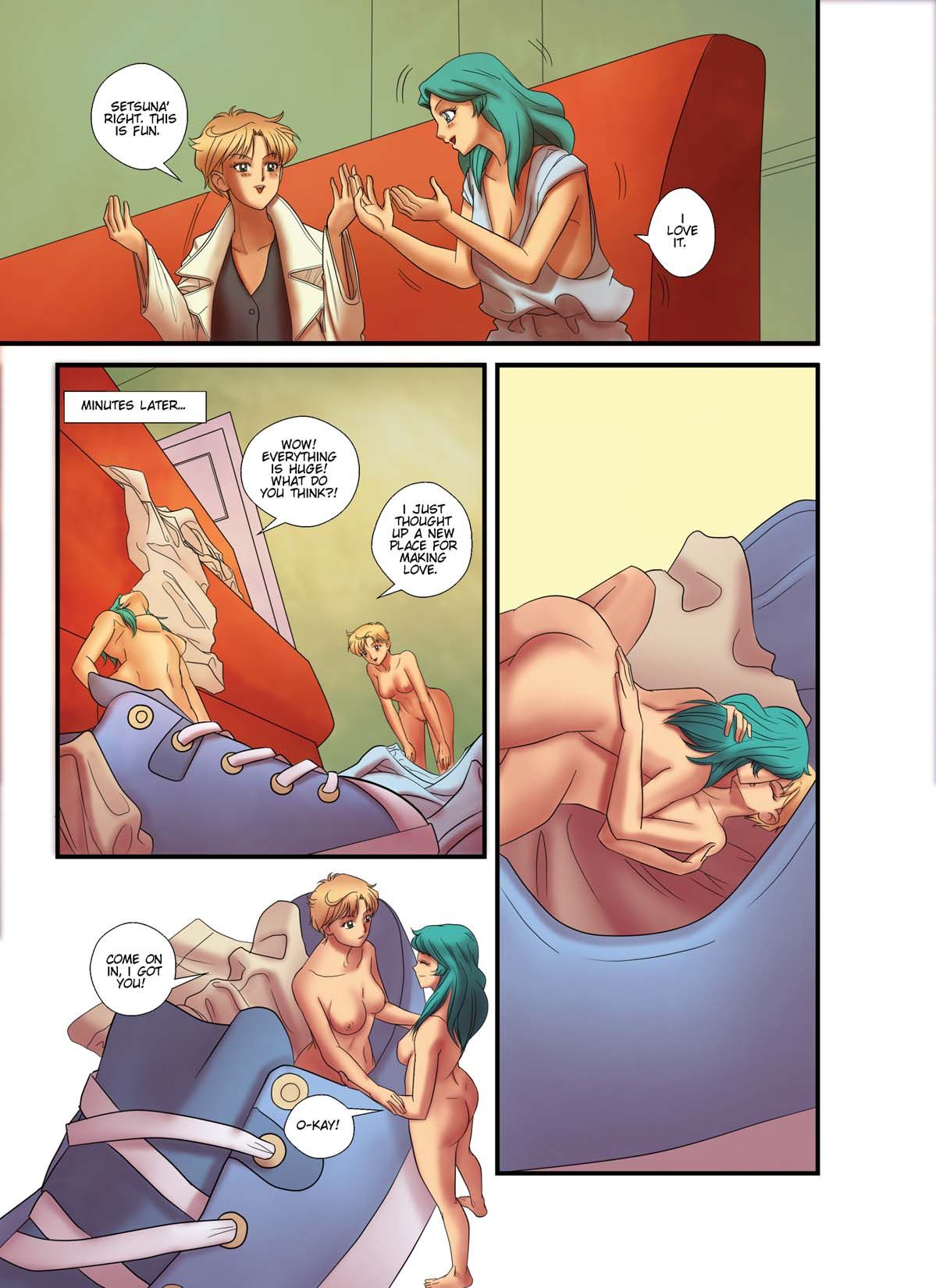 The Senshi Dolls #2 - The Incredible Shrinking Senshi page 8 full