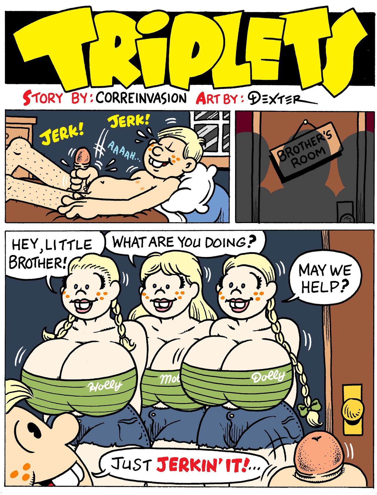 Triplets page 1 full