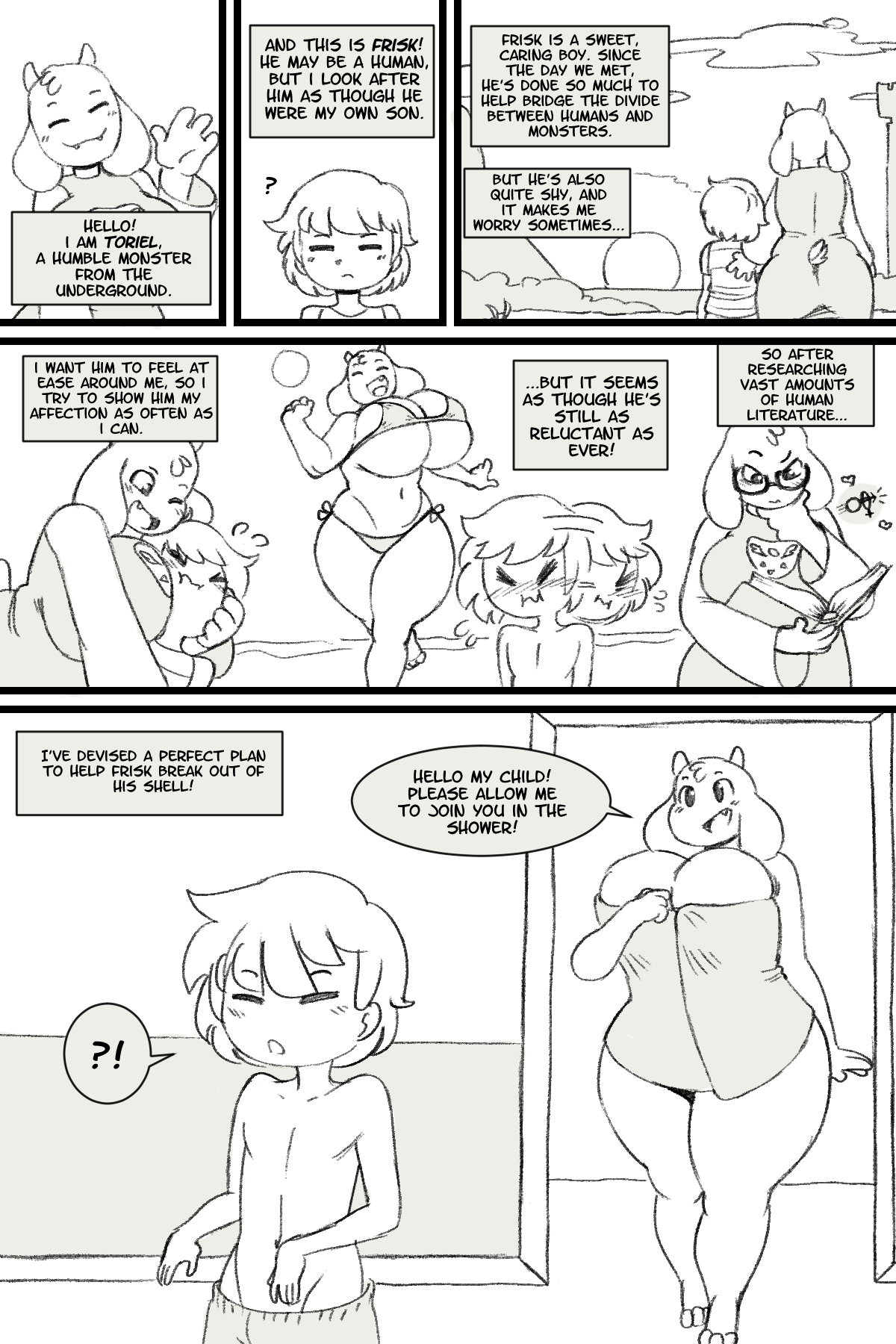 Undertale Patreon Comic - Page 1 - IMHentai