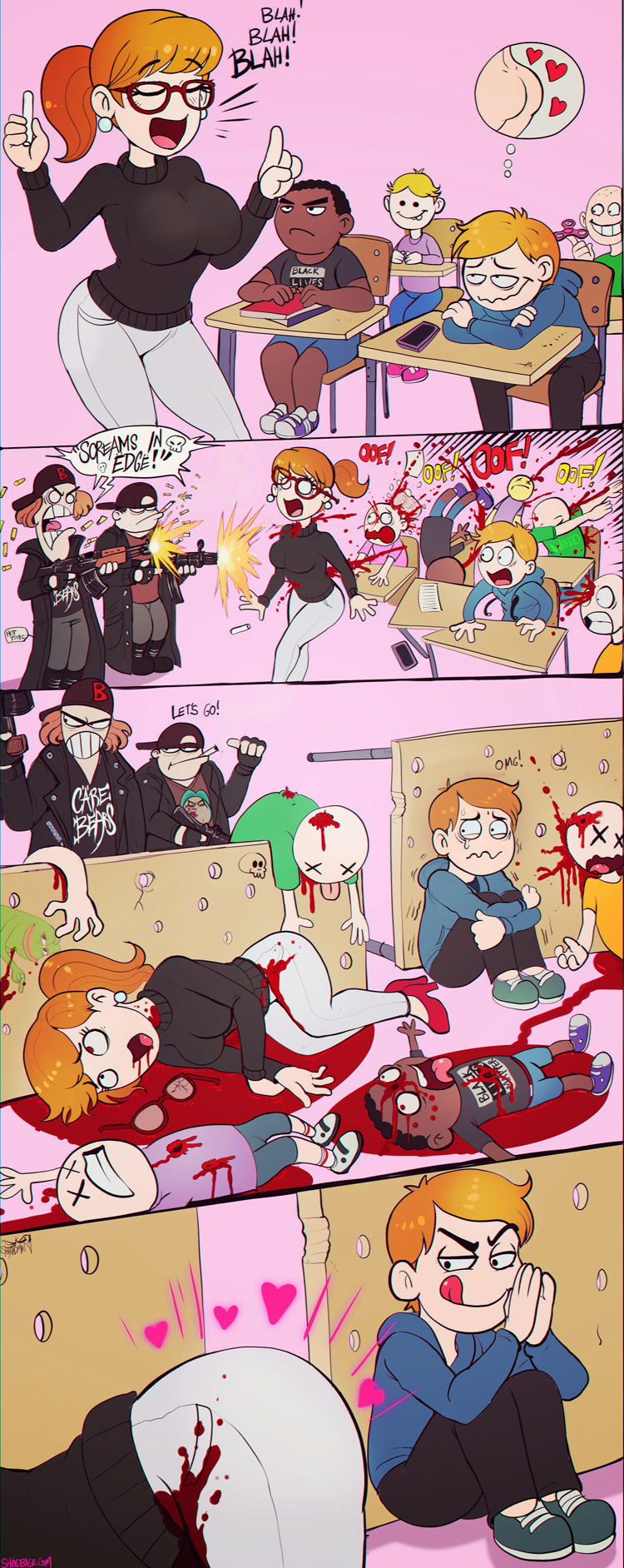 One Shot Comics for Edgelords page 3 full