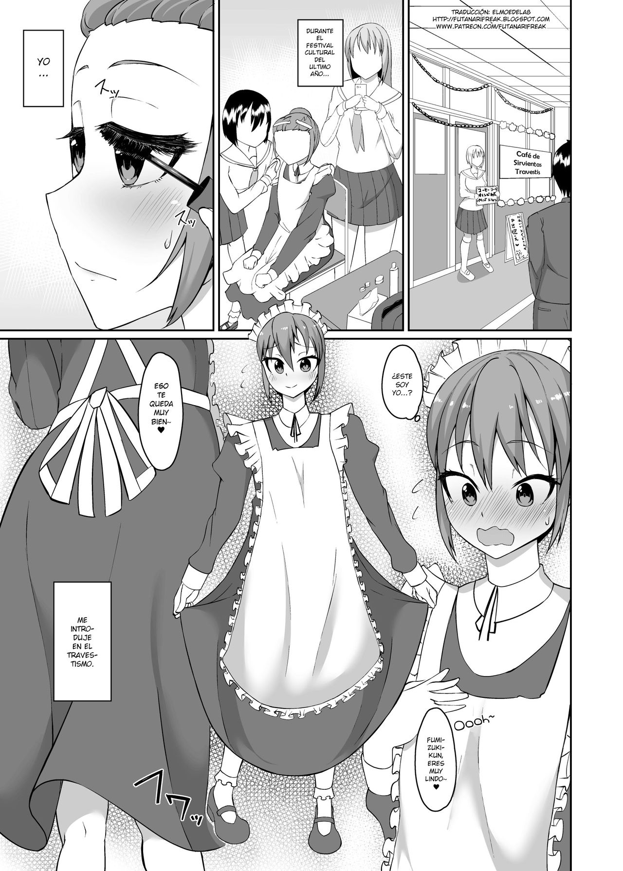 Josou Danshi no Off-Pako Jijou page 3 full