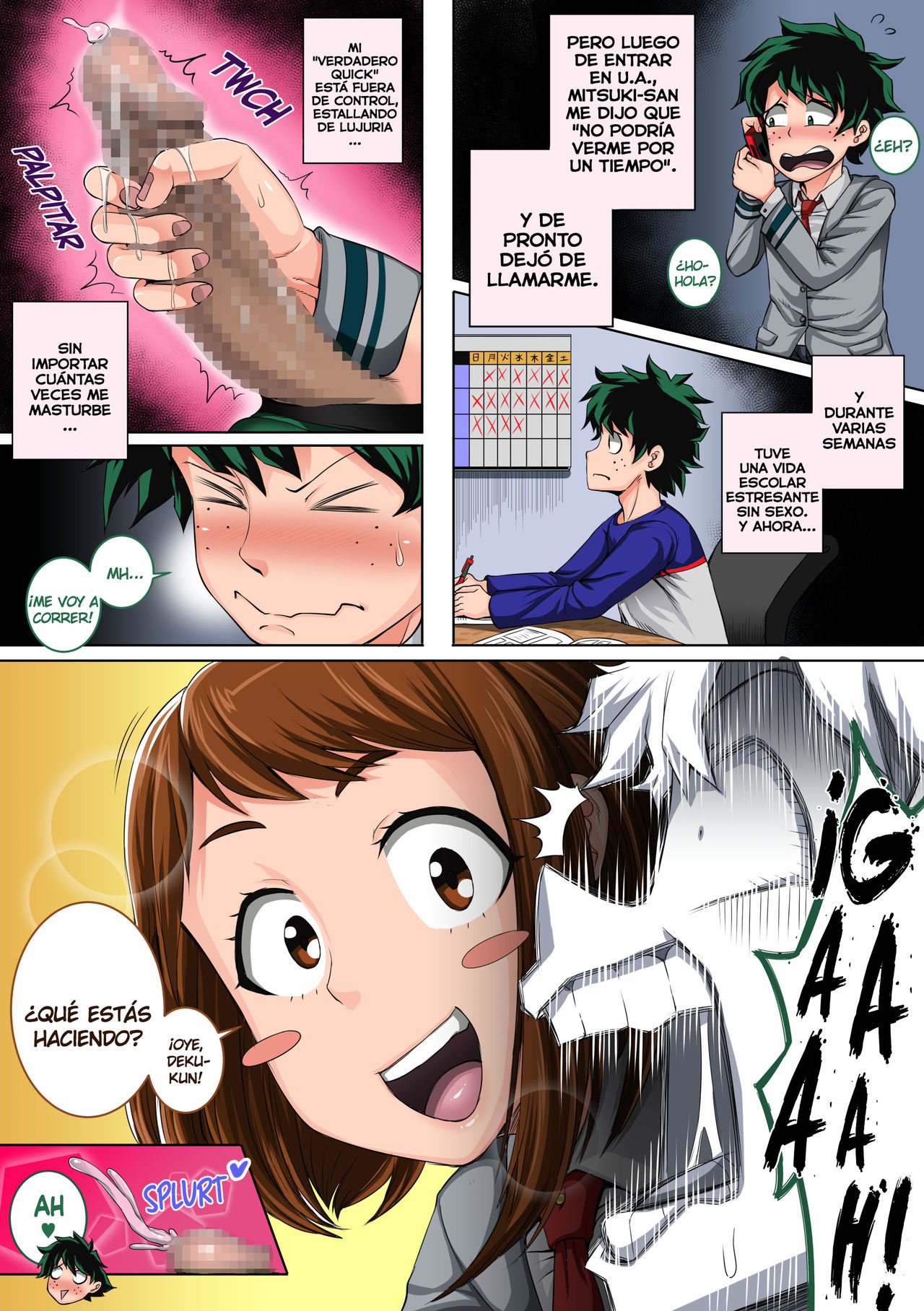 Boku no Harem Academia: 3-wa Ochako Hen "Arata na SEX Friend" page 5 full