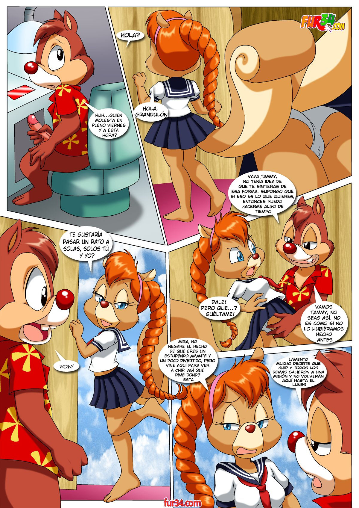 Chip Dale Recue Rodents 6 Un Tiempo para el Amor Page 3  