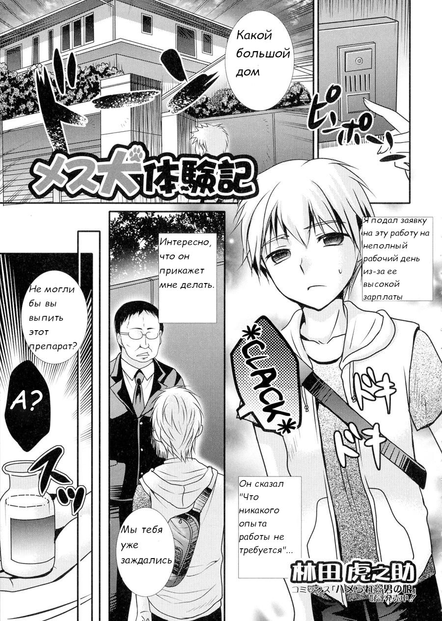Mesuinu Taikenki | Bitch Experience Note page 1 full