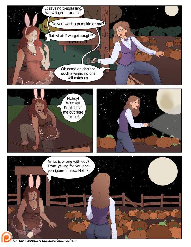 Sneaking Into Pumpkin Patches page 1 full