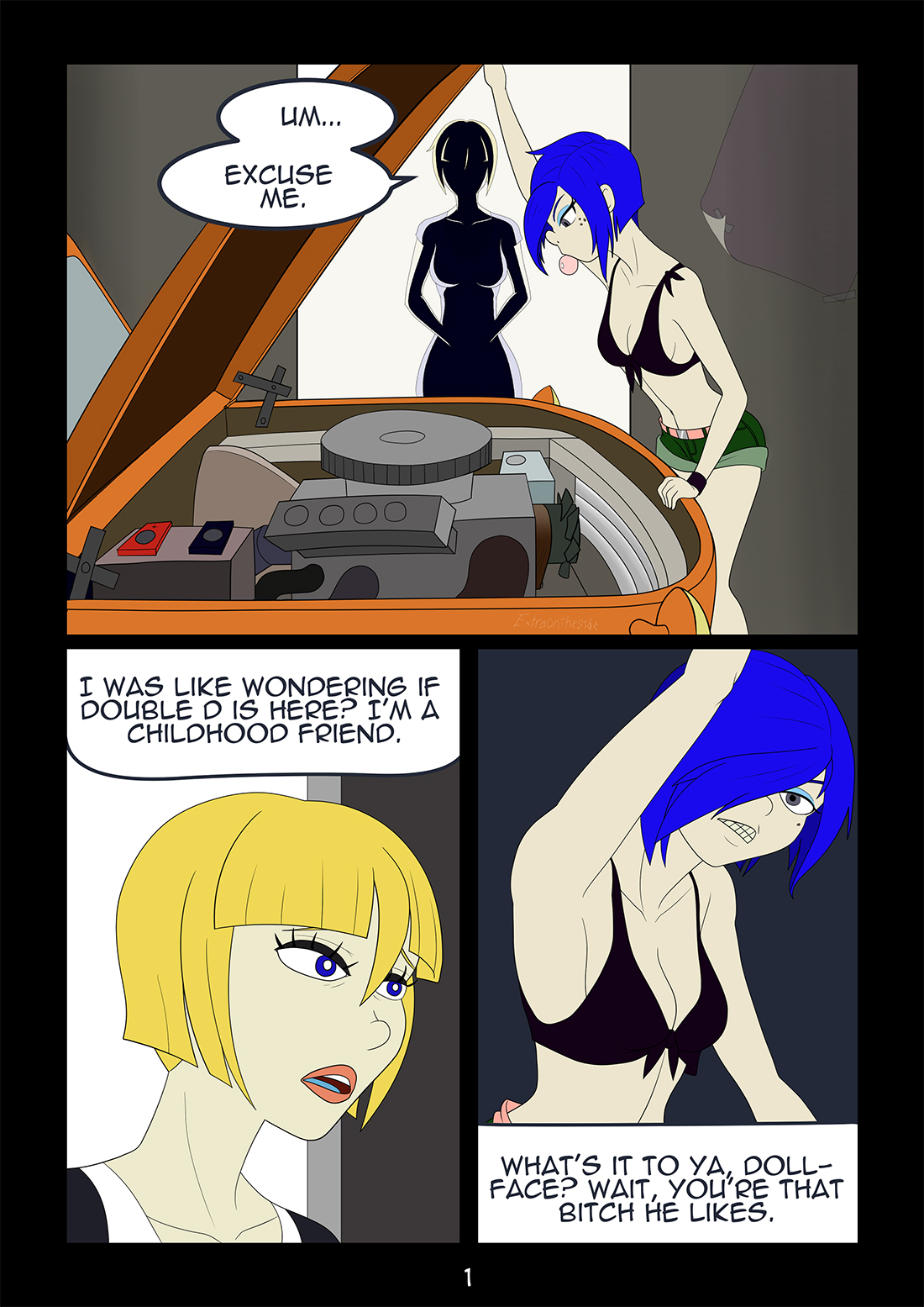 Marie x Nazz page 1 full
