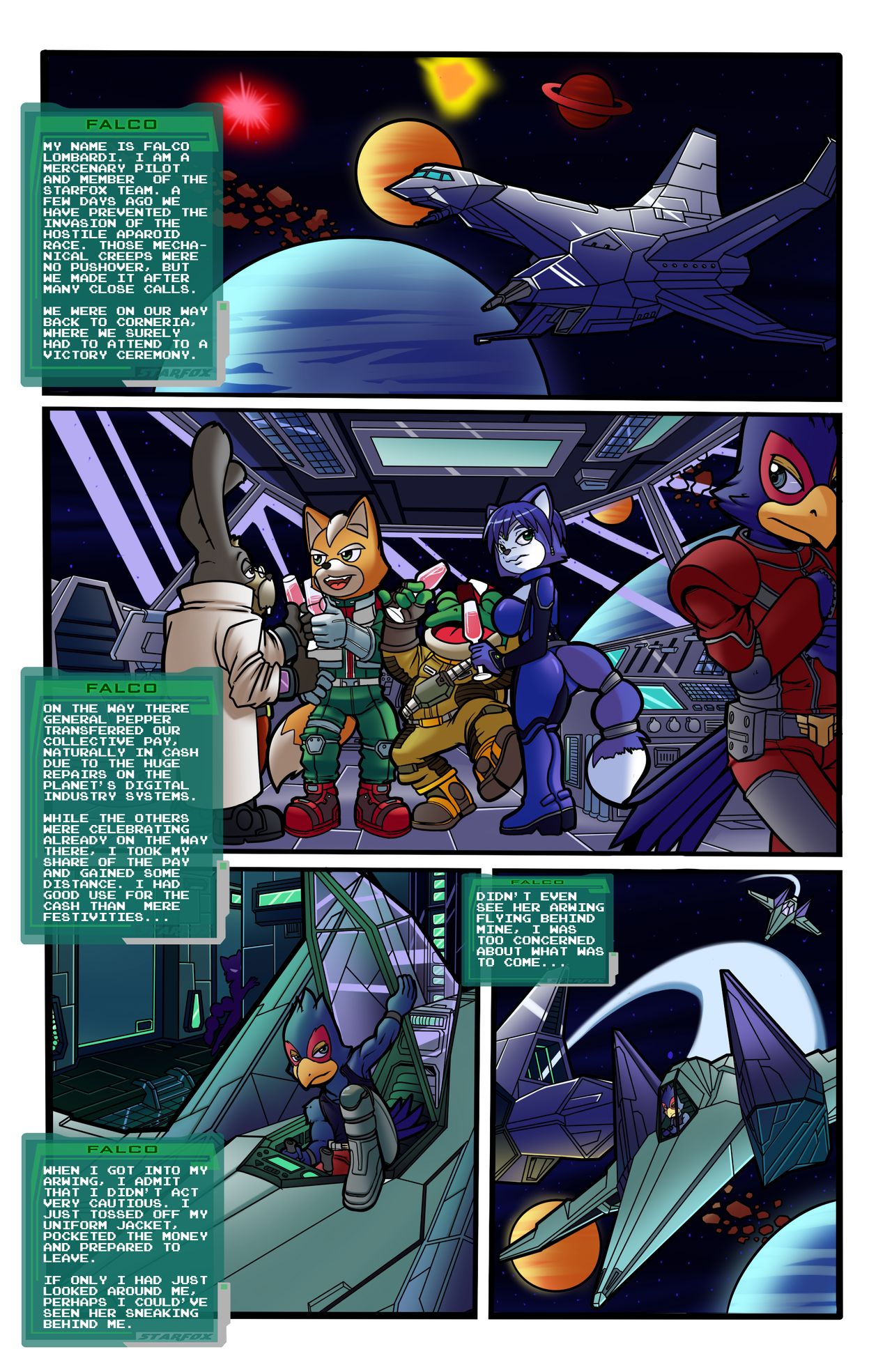 Assault and Flattery page 1 full