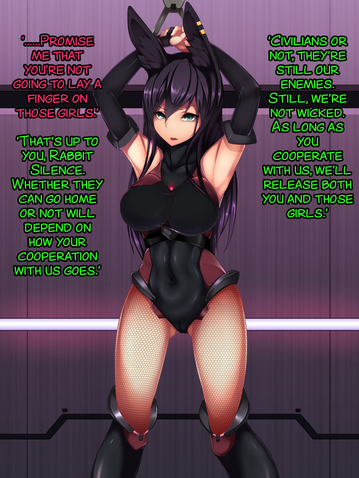 Rabbit Silence -Agent Hatsujou Sennou Keikaku- page 9 full