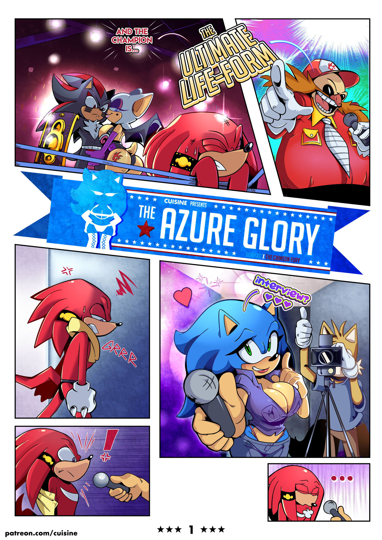 Azure Glory page 1 full