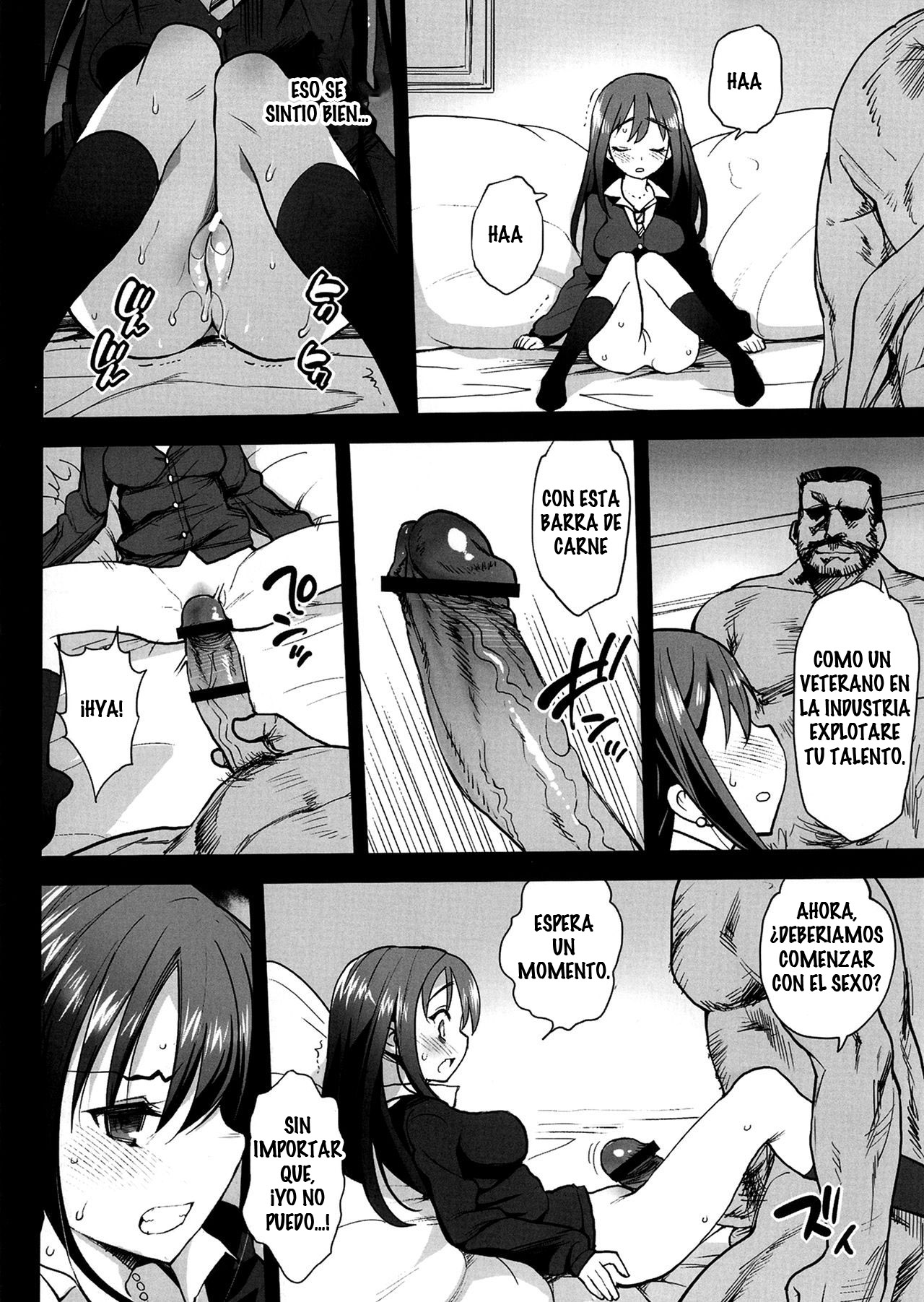 Shibuya Rin, Ochiru ~Ossan ga Shibuya Rin to Enkou Sex~ | Shibuya Rin Cae  ~Un Viejo Paga Por Tener Sexo Con Shibuya Rin~ - Page 9 - IMHentai