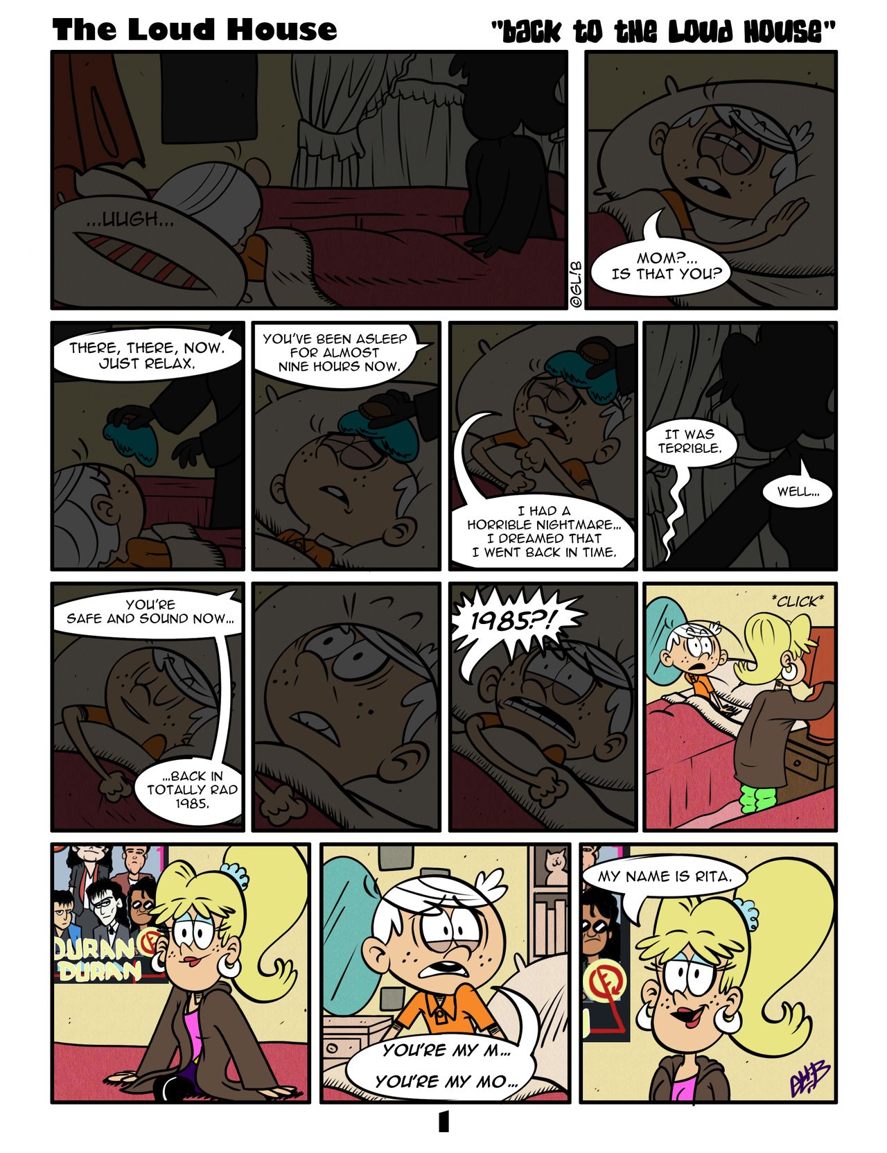 Back to the Loud House page 1 full