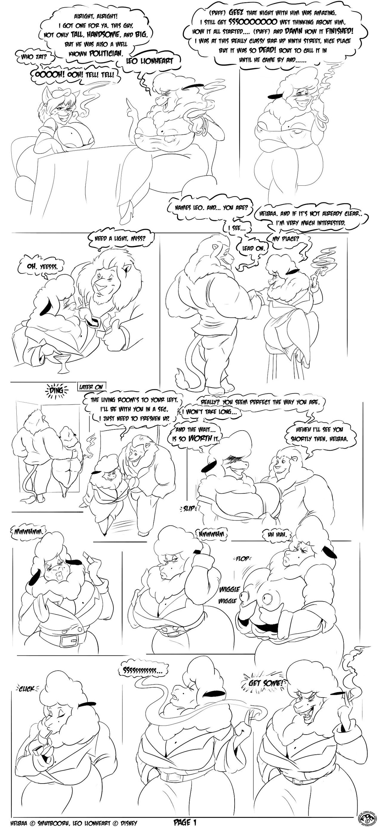 The Lion Sleeps With Helbaa Tonight page 1 full
