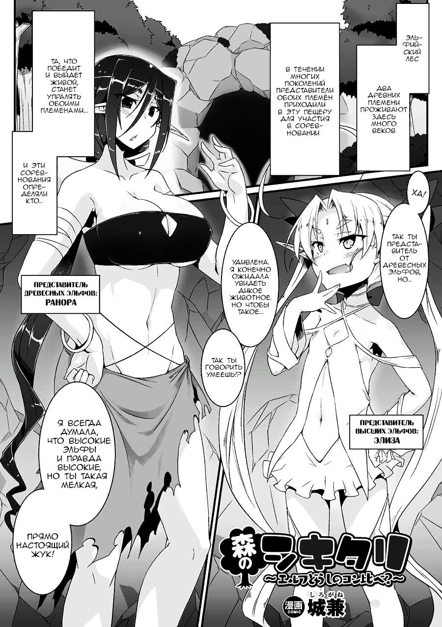 Mori no Shikitari ~Elf Doushi no Kon Kurabe~ page 1 full