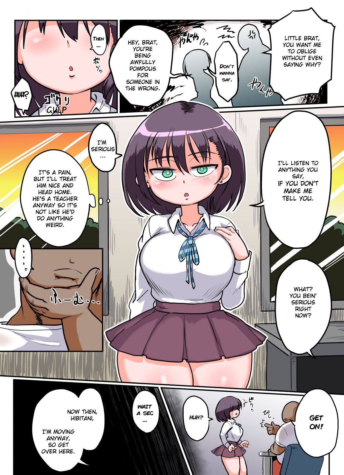 Mukiryoku Mukuchikei JK Hibiya-san - Ukkari Sensei no Kakitare ni Nacchaimashita. page 4 full