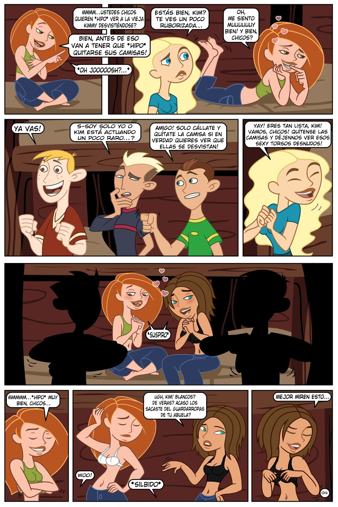 Kim Possible Girar, Beber & Desvestirse! page 5 full