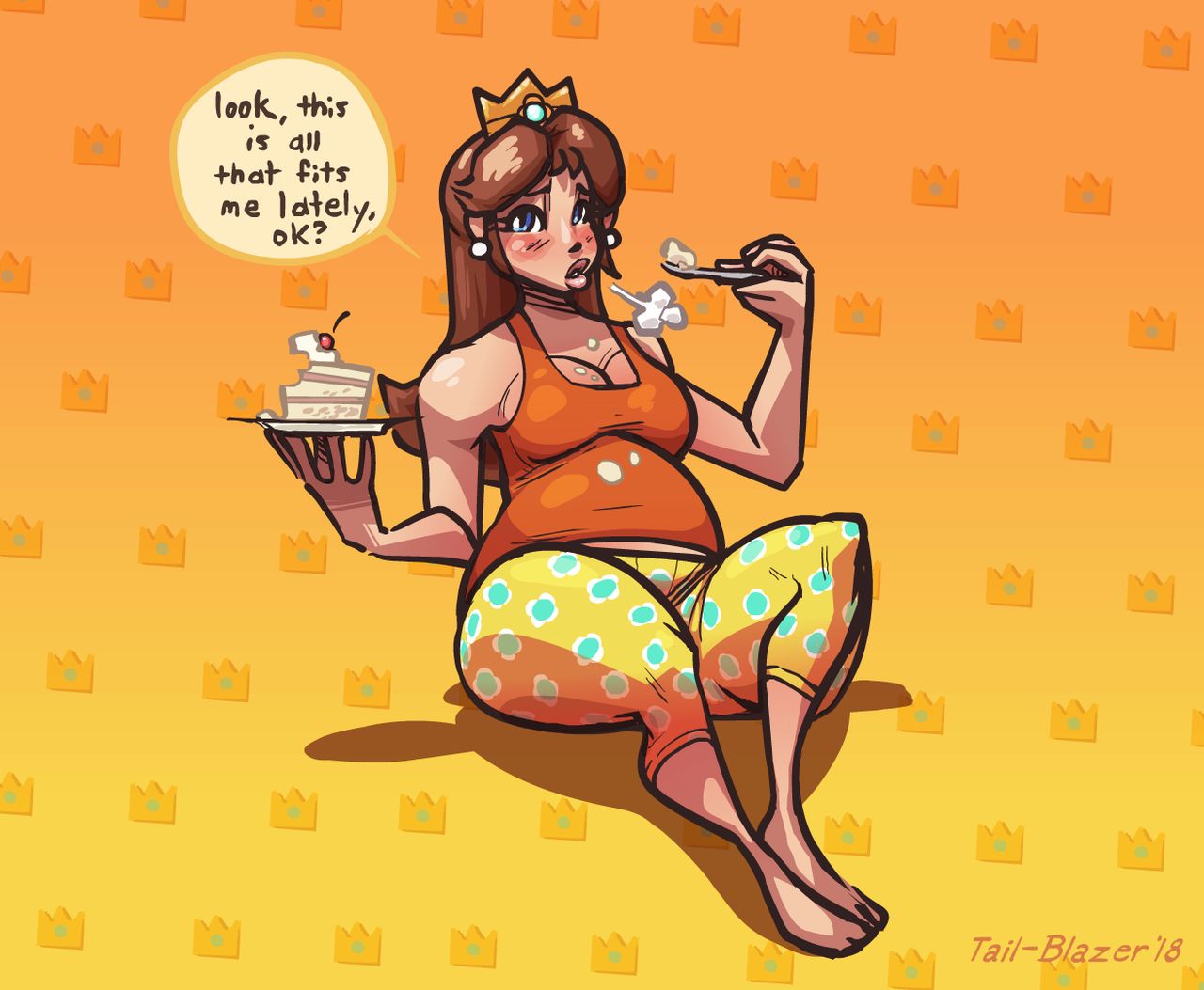 Princess Peach and Daisy Art Pack page 2 full