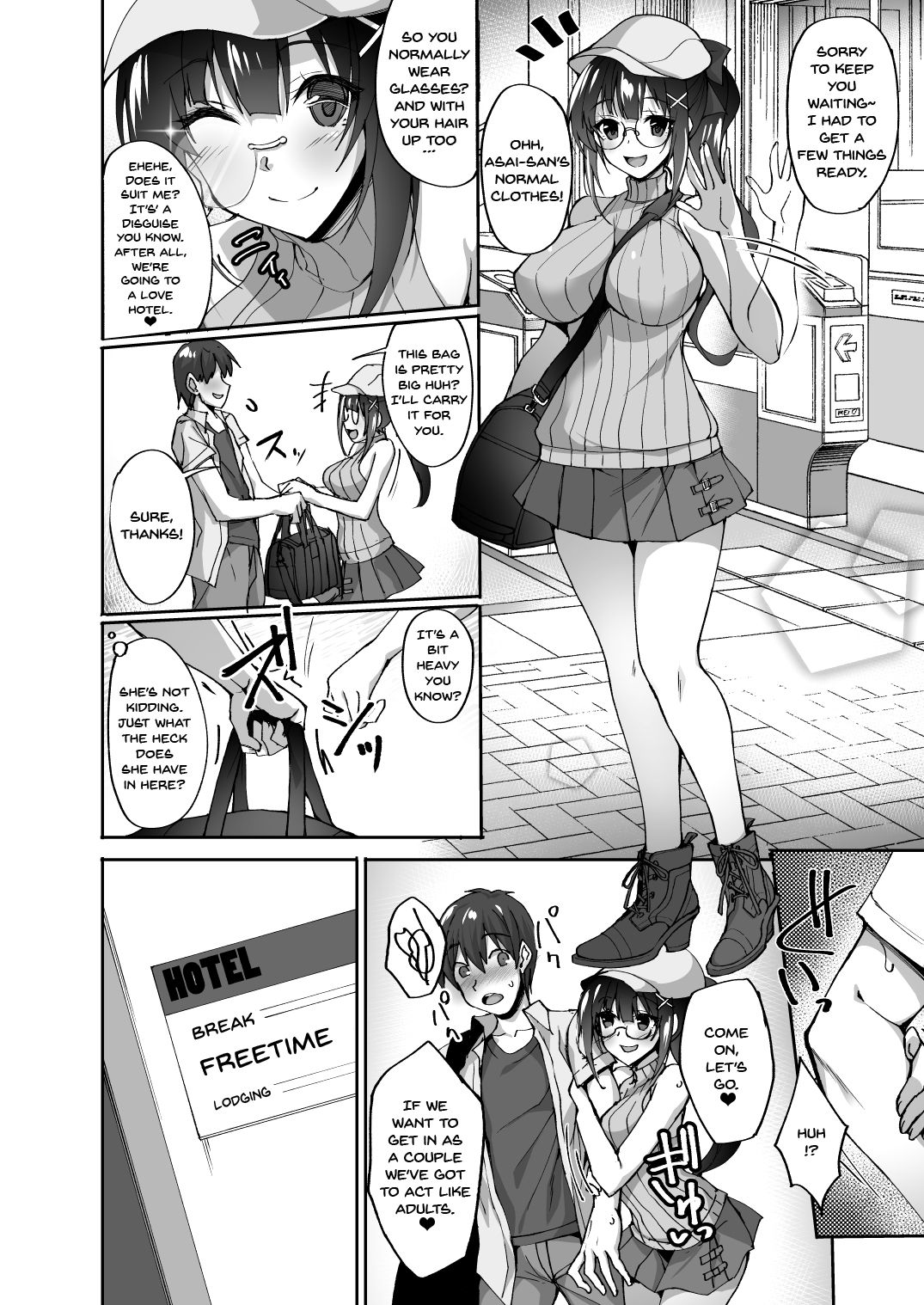 Chishojo Fuuki Iin no Minna ni Ienai Inbi na Onegai 2 | The Virgin Morals Committee Member's Request She Can't Tell Anyone Else 2 page 3 full