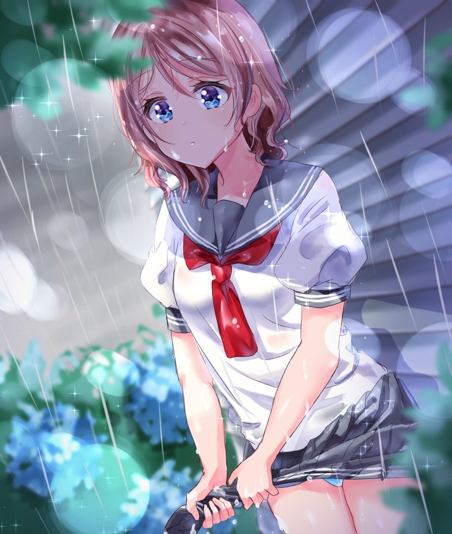 Young Girls Wringing Out Wet Clothes page 6 full