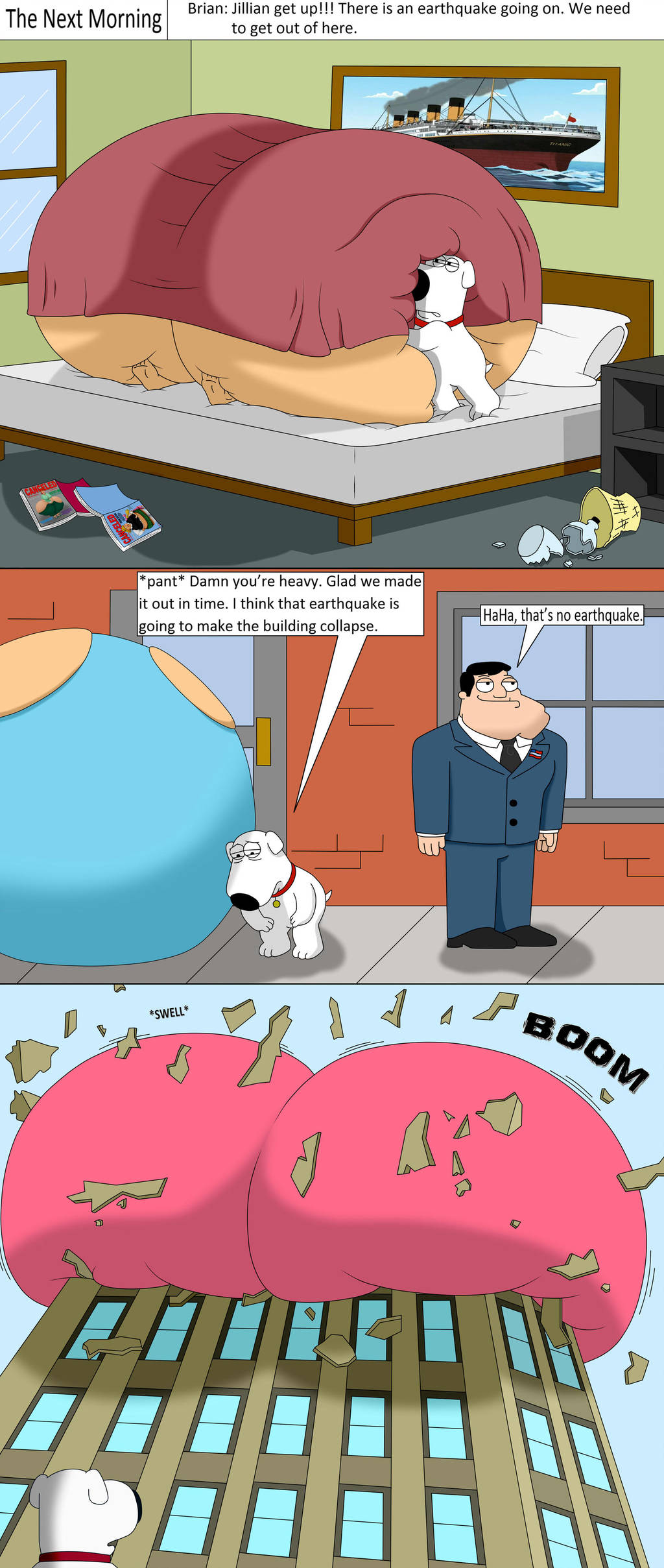 Family Guy Battle of the Boobs page 10 full