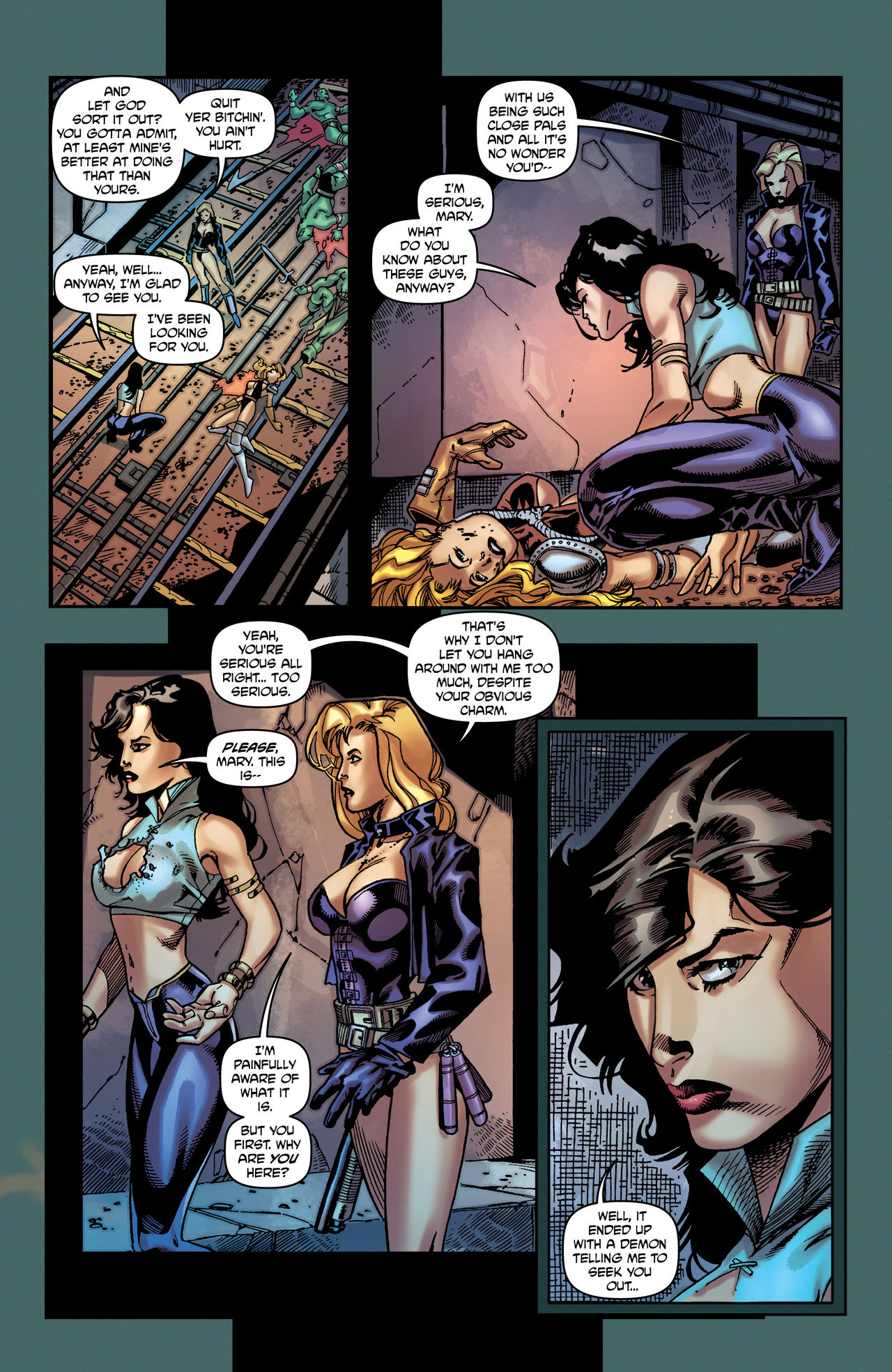 Pandora: Shotgun Mary #0 page 6 full