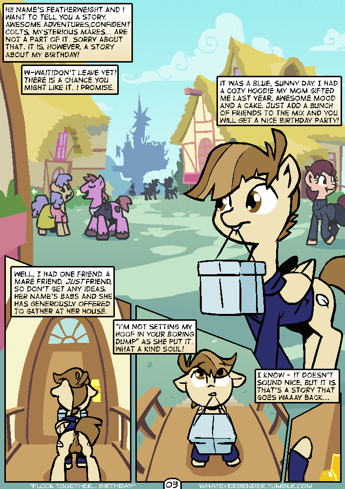 Flock Together...Birthday page 3 full
