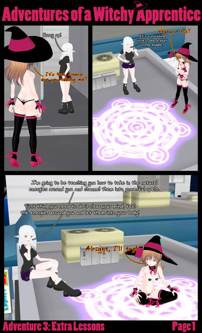 Adventures of a Witchy Apprentice - Chapter 3 page 1 full
