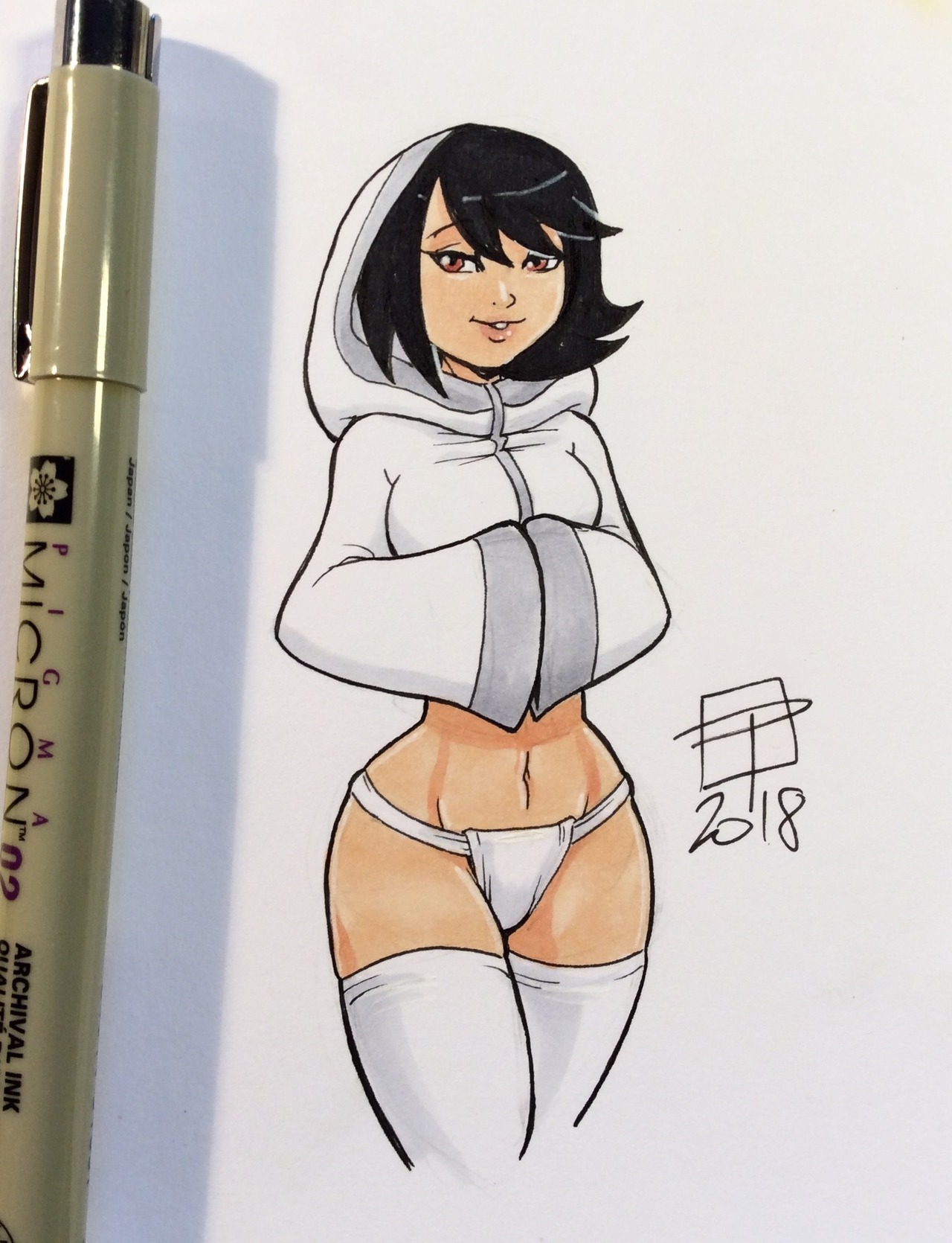 Shawtie in a Hoodie page 1 full
