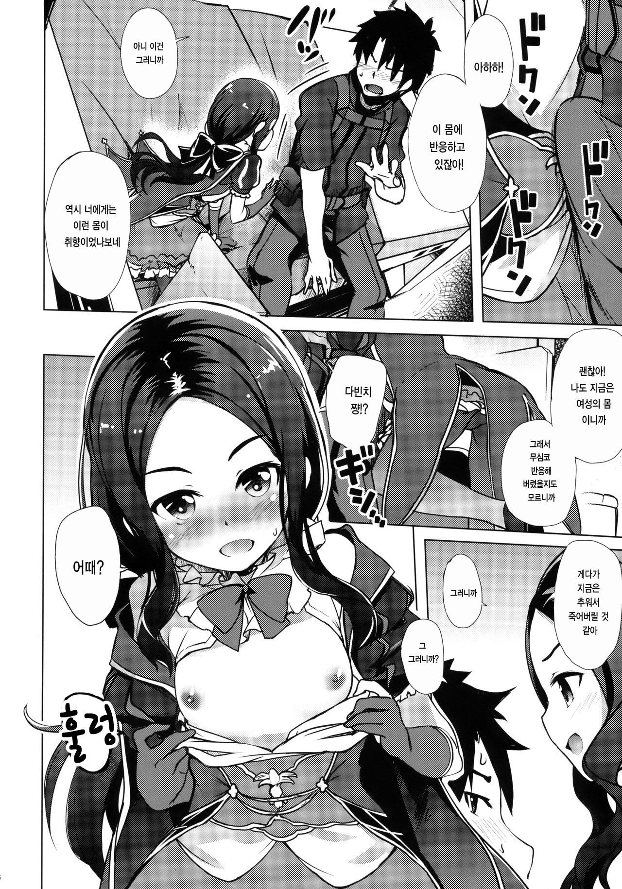 Youjo no Da Vinci-chan wa Moteamasu | 유녀 다빈치 쨩은 참지 못해 page 6 full
