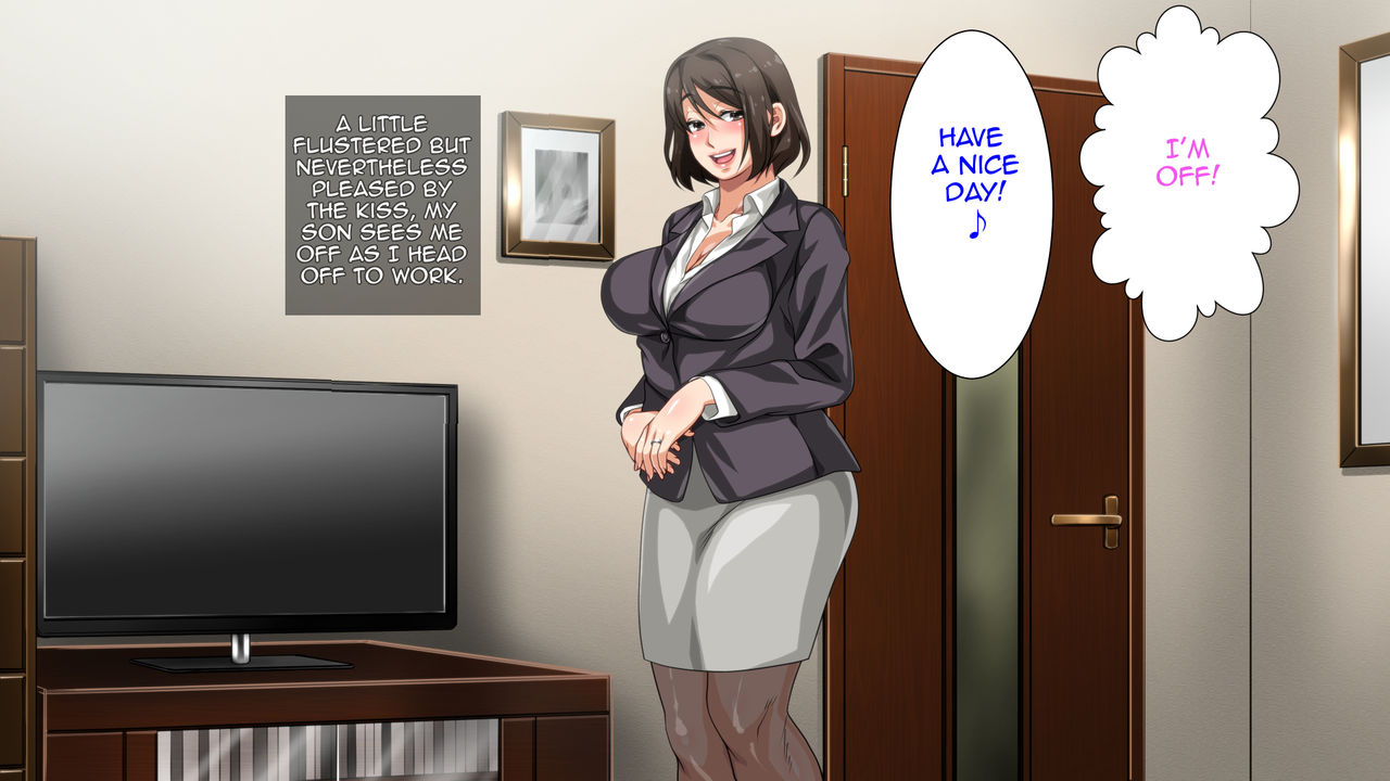 Hahaoya ni Yoru Fudeoroshi ga Gimuka Sareta Sekai | World where Cherry Popping is a Mother's Duty page 8 full