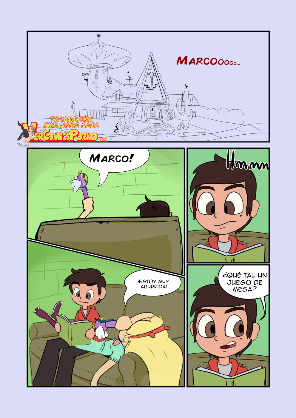 Star Vs. The Board Game Of Lust page 1 full