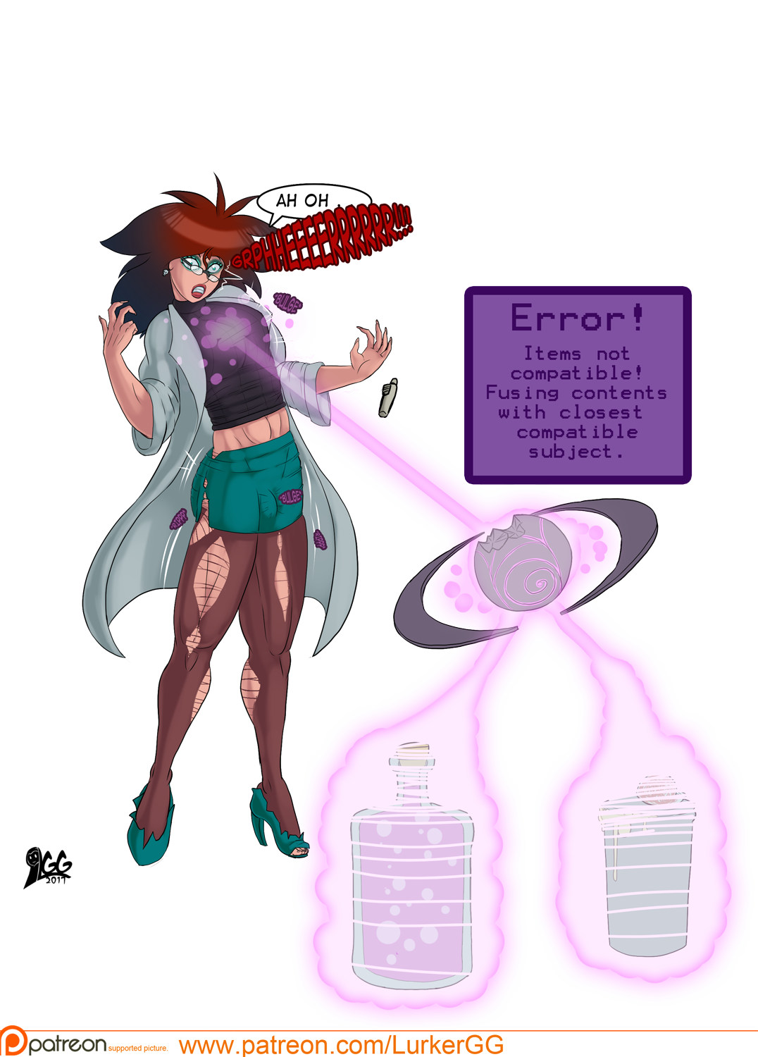 Dr. Nuyasaka, Milf-Shake Scientist page 2 full