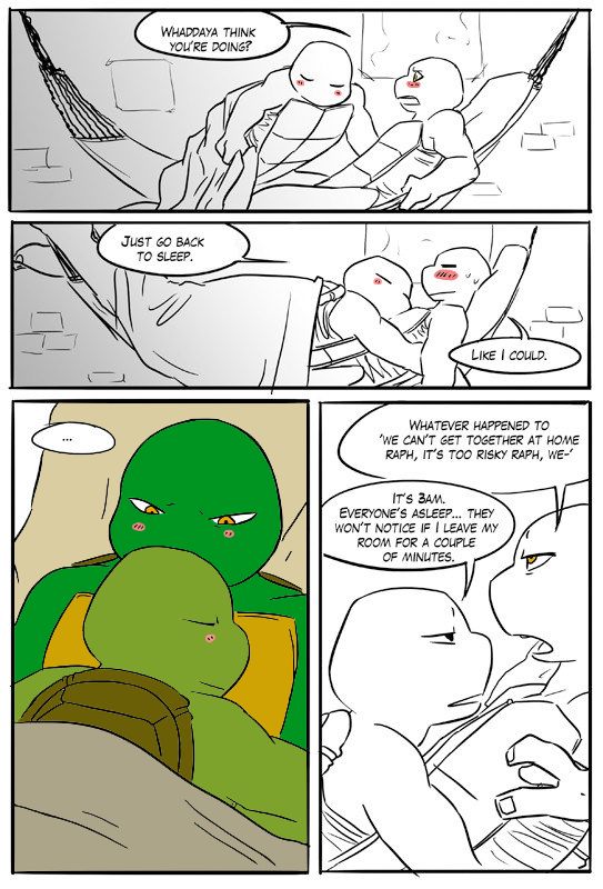 TMNT Black and Blue ch. 5 Colored by: Amateur page 2 full