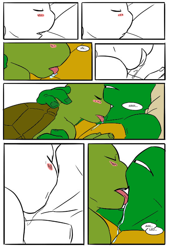 TMNT Black and Blue ch. 5 Colored by: Amateur page 5 full