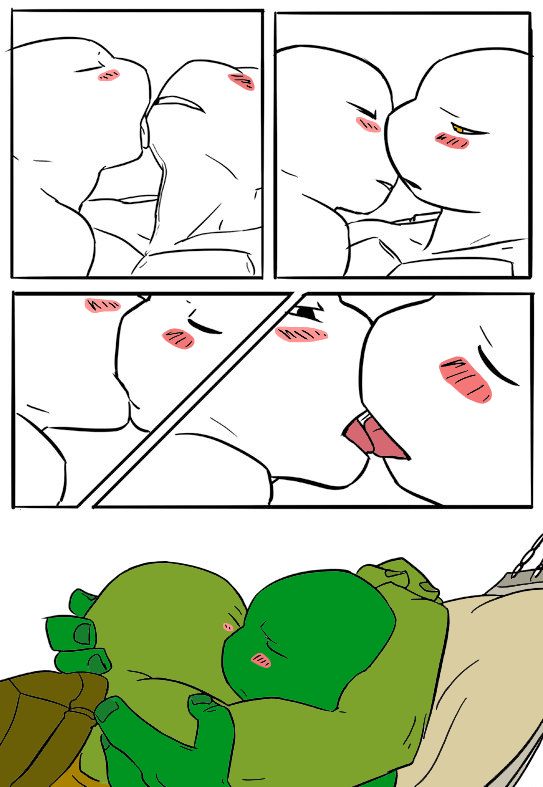 TMNT Black and Blue ch. 5 Colored by: Amateur page 6 full