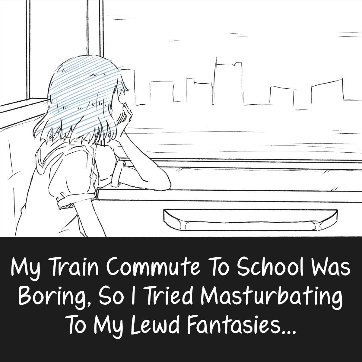 Densha Tsuugaku ga Hima nanode Ecchi na Mousou de Onanie Shite Miru | My Train Commute To School Was Boring, So I Tried Masturbating To My Lewd Fantasies page 1 full