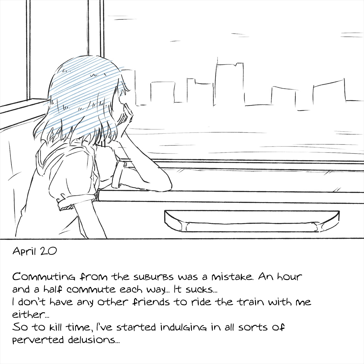 Densha Tsuugaku ga Hima nanode Ecchi na Mousou de Onanie Shite Miru | My Train Commute To School Was Boring, So I Tried Masturbating To My Lewd Fantasies page 2 full