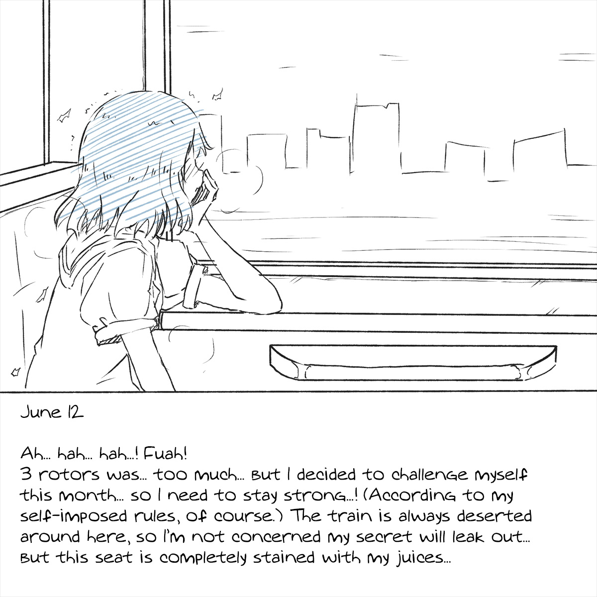 Densha Tsuugaku ga Hima nanode Ecchi na Mousou de Onanie Shite Miru | My Train Commute To School Was Boring, So I Tried Masturbating To My Lewd Fantasies page 7 full