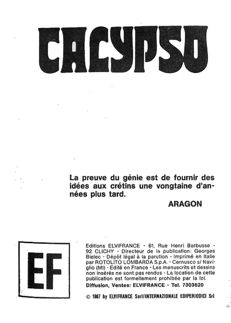 Elvifrance - Joyeuses Story - T09 - Calypso page 2 full