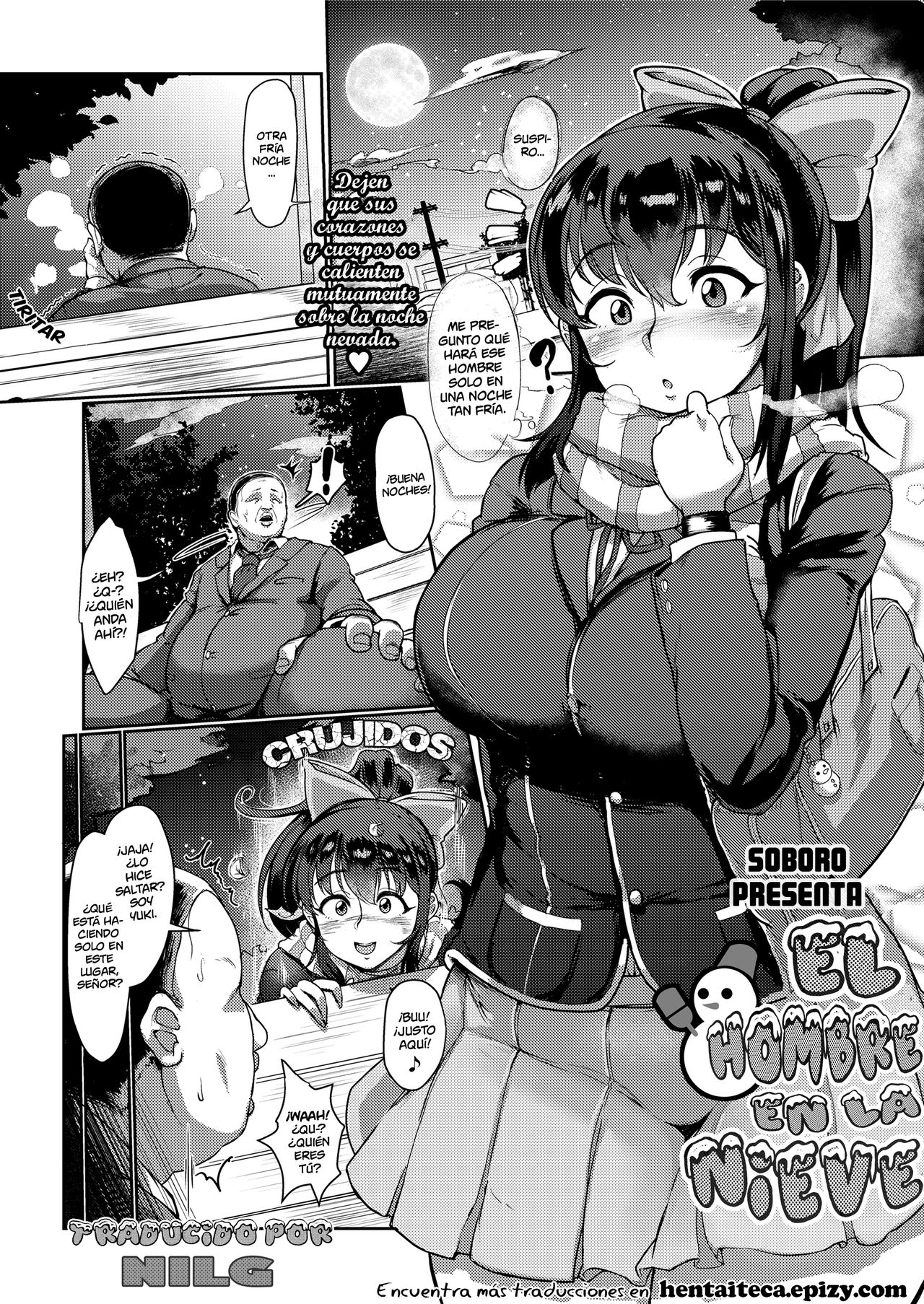 Yuki to Oji-san | El hombre en la nieve page 2 full