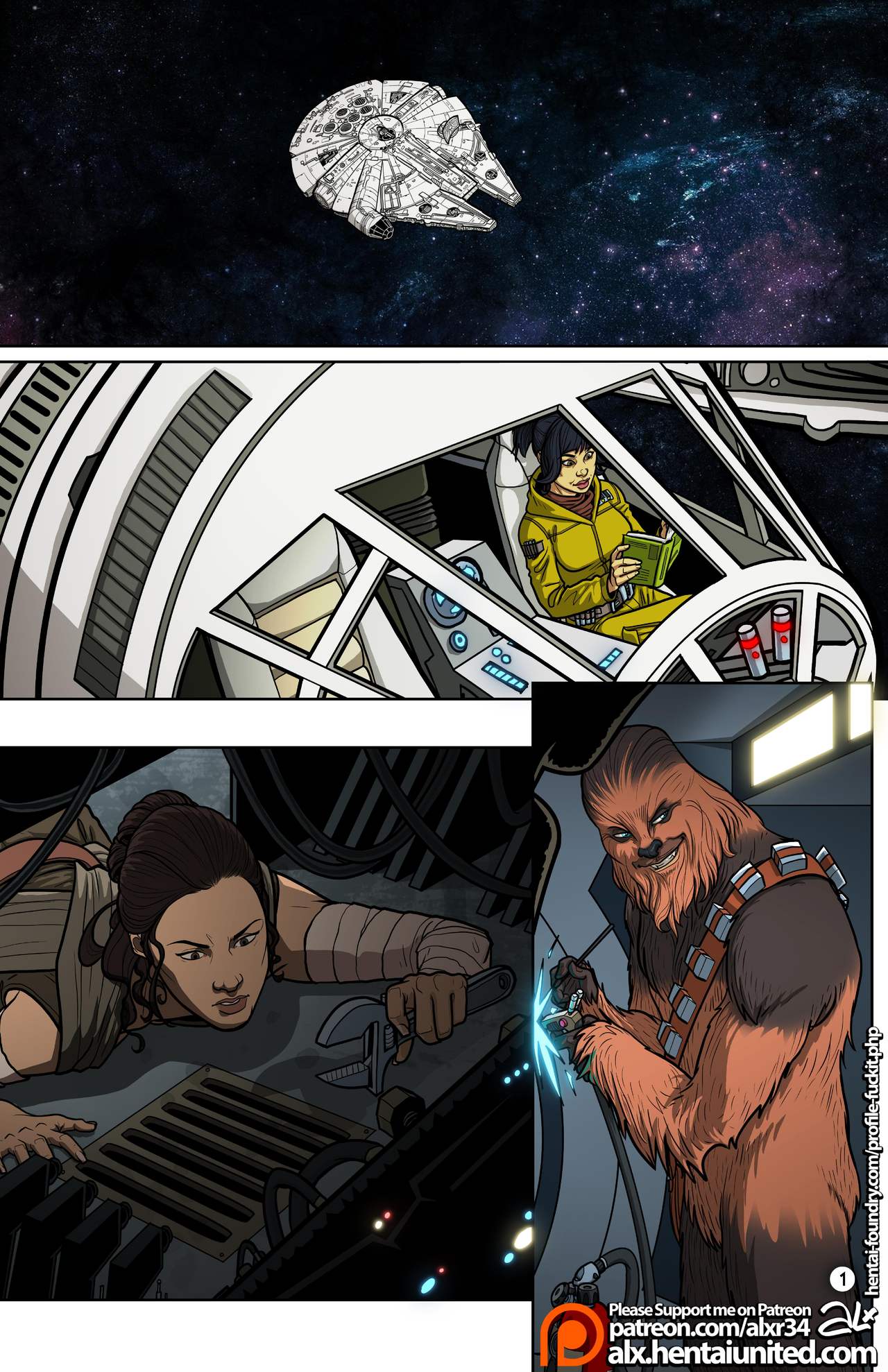 Star Wars: A Complete Guide to Wookie Sex page 3 full