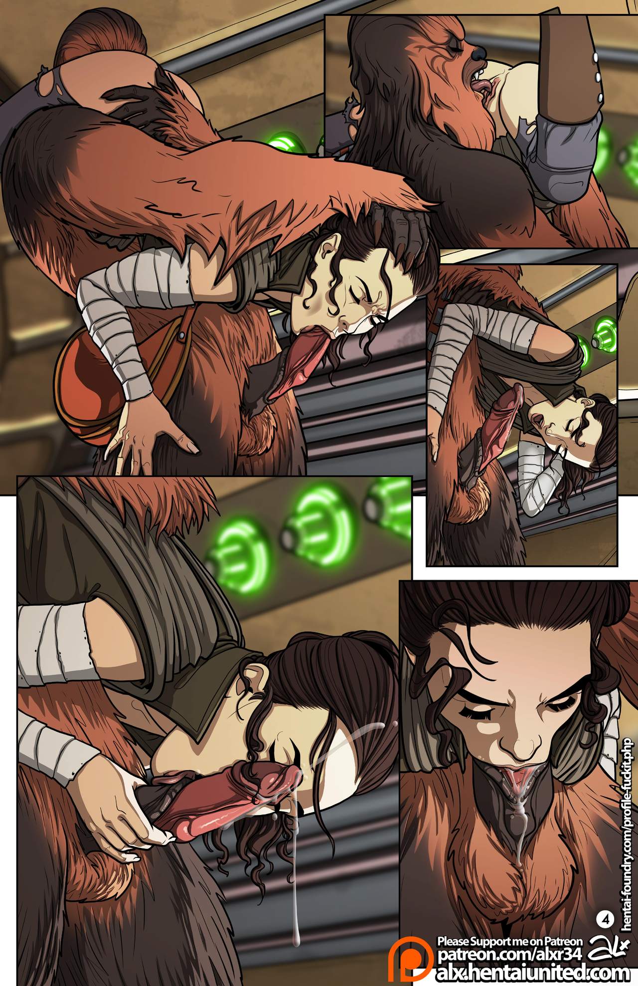 Star Wars: A Complete Guide to Wookie Sex page 6 full