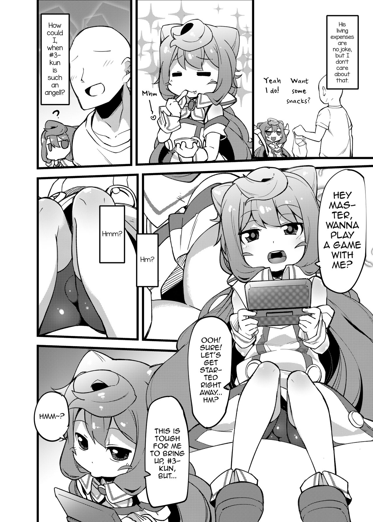 Pochatte Oppai ga Fukuranda Otokonoko ga Ita tte Iin desu!!  tte Kingen Tamawattan de 3-gou-kun Pocharasete Diet Suru Hon Tsukutta yo. page 3 full