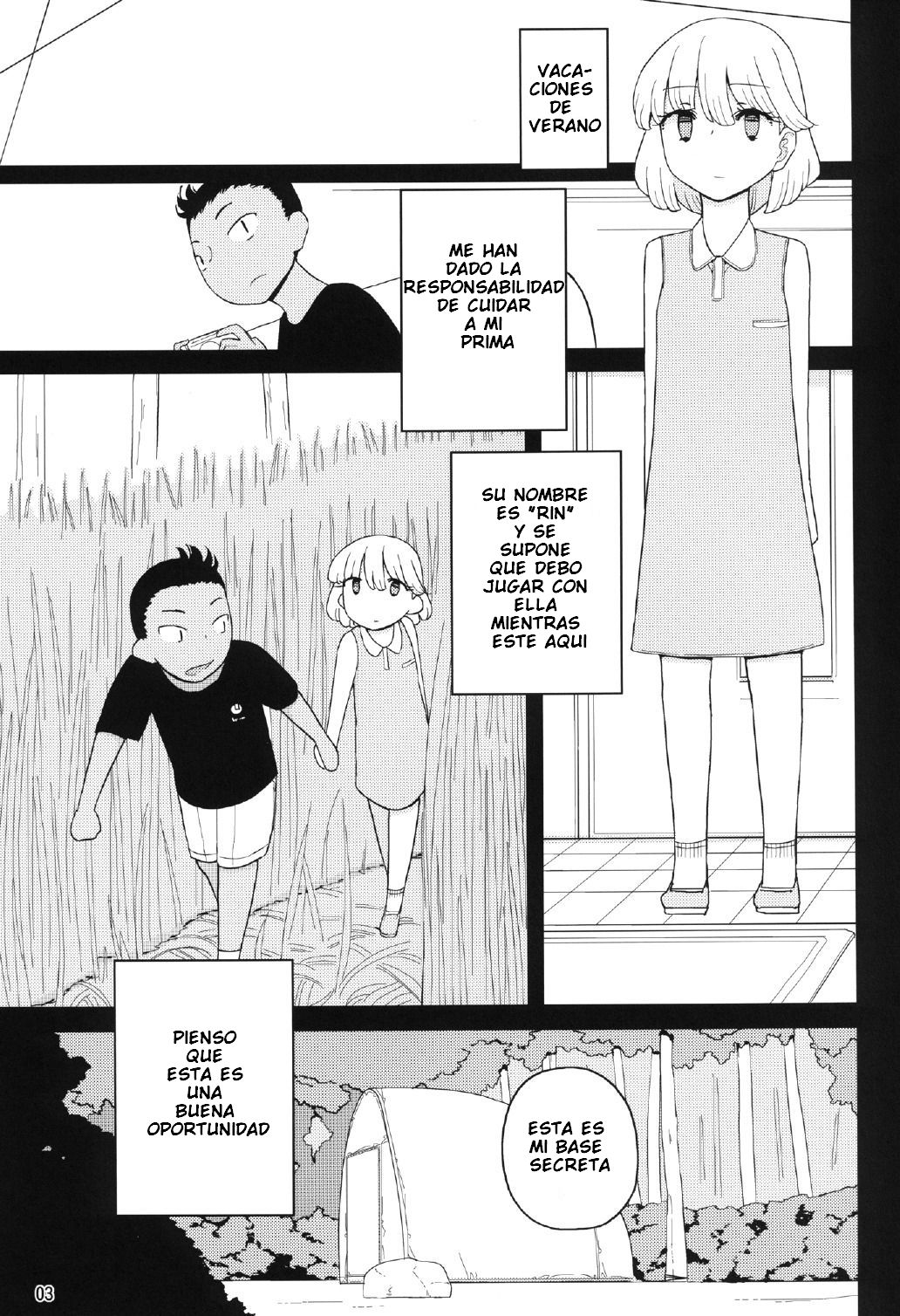 Kusogaki, Itoko o Kegasu page 2 full