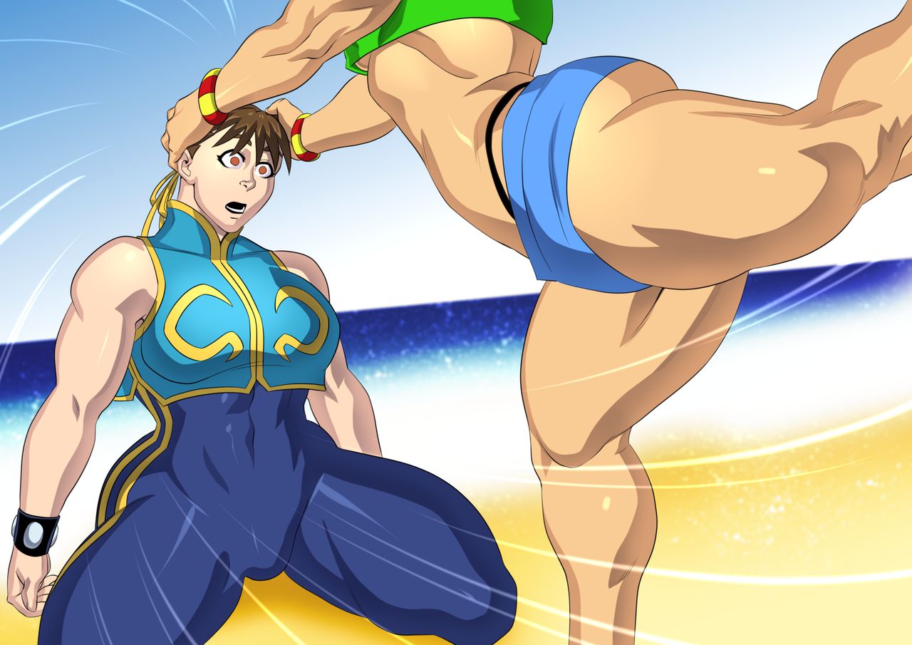 Laura Matsuda Story Outfit vs Chun-Li Alpha page 9 full