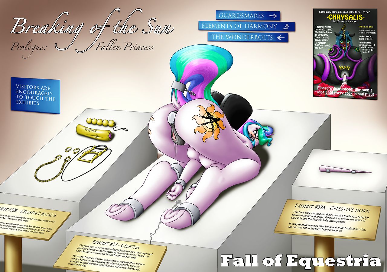 Breaking of the Sun. Prologue: Fallen Princess page 1 full