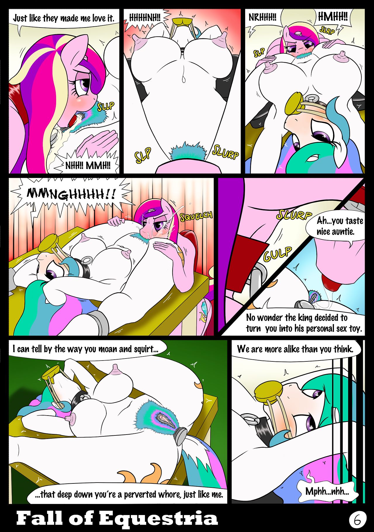 Breaking of the Sun. Prologue: Fallen Princess page 7 full