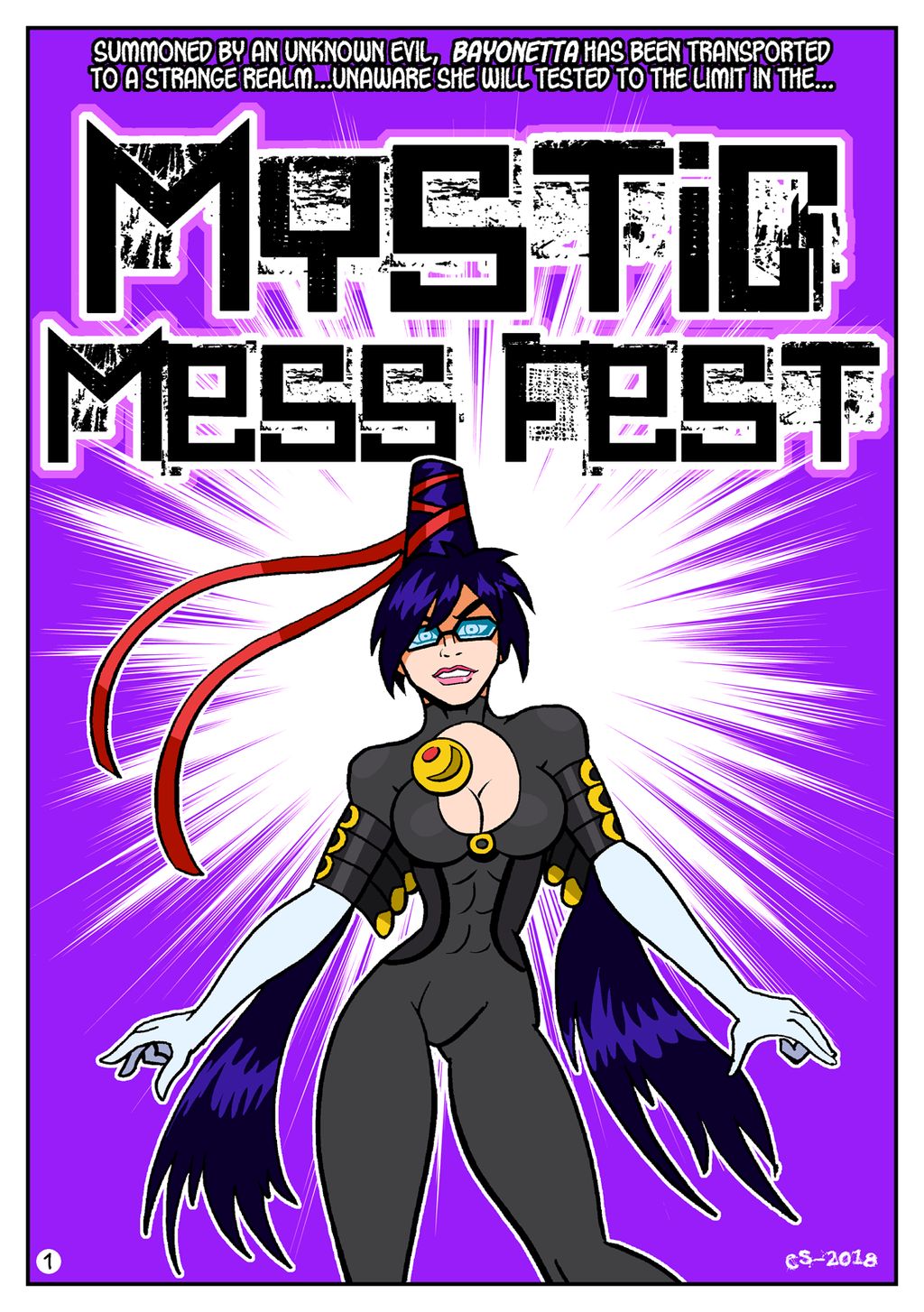 - Bayonetta & Morrigan Aensland - Mystic Mess Fest page 1 full