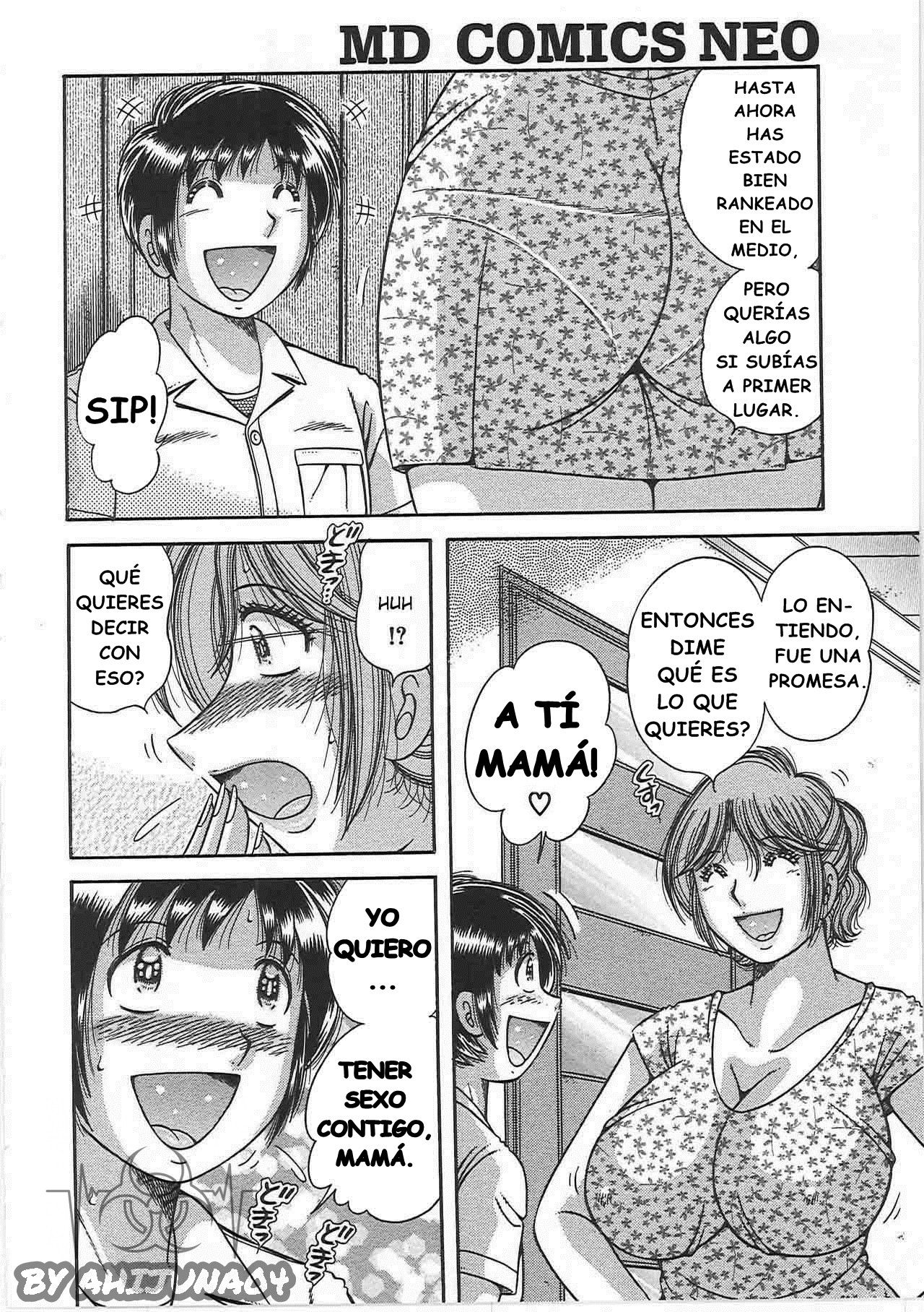 Kindan Soukan - Relaciones Prohibidas - Madre e hijo Juguetones - 5-TIEMPO CON MAMÁ page 4 full