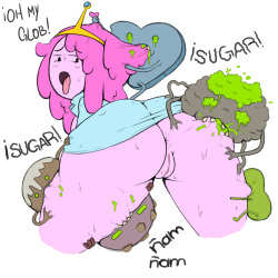 Adventure Time - Princess Bubblegum vs Candy Zombies