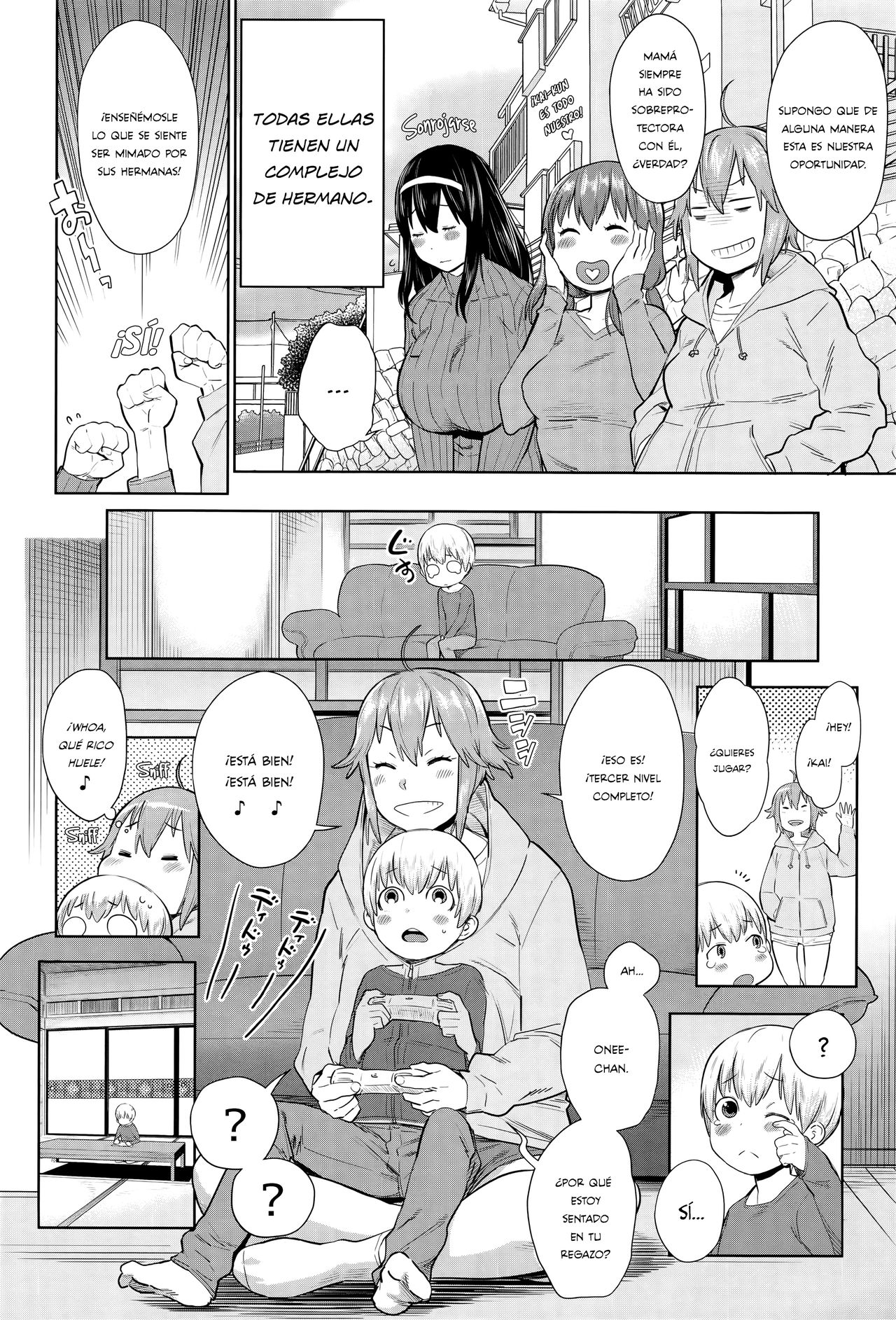 Onee-chan Mama no Funtou | Las Trabajadoras Hermanas Maternales page 4 full